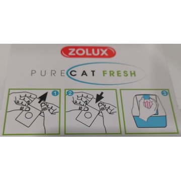 Zolux Purecat Litter Box Odor Absorber Refill 6pcs